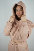Cargar la imagen en la vista de la galería, Soft Collection – Crop Hoodie para Mujer 🔥🧥